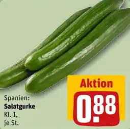 REWE Salatgurke Angebot