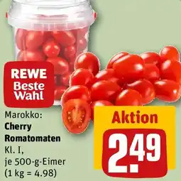 REWE Cherry Romatomaten Angebot