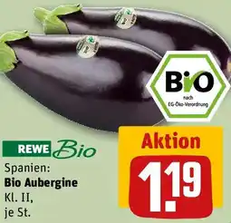 REWE Bio Aubergine Angebot