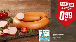 REWE Wilhelm Brandenburg Fleischwurst Angebot