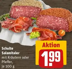 REWE Schulte Salamitaler Angebot