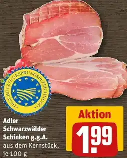 REWE Adler Schwarzwälder Schinken g.g.A. Angebot
