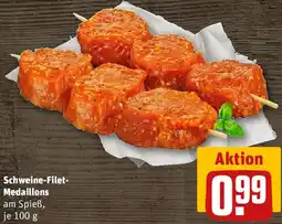 REWE Schweine-Filet Medaillons Angebot