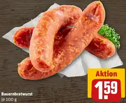REWE Bauernbratwurst Angebot