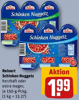 REWE Reinert Schinken Nuggetz Angebot