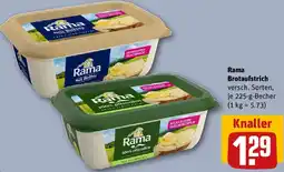 REWE Rama Brotaufstrich Angebot
