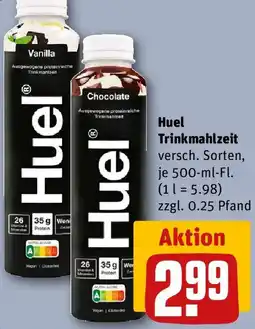 REWE Huel Trinkmahlzeit Angebot
