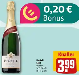 REWE Henkell Sekt Angebot