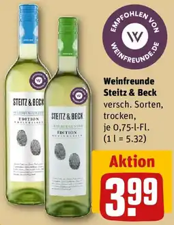 REWE Weinfreunde Steitz & Beck Angebot