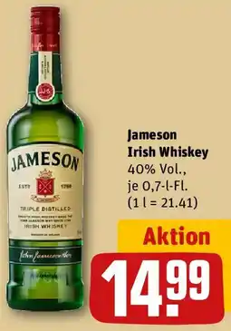 REWE Jameson Irish Whiskey Angebot