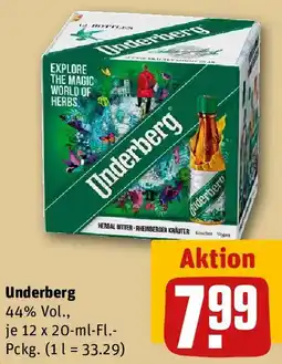 REWE Underberg Angebot