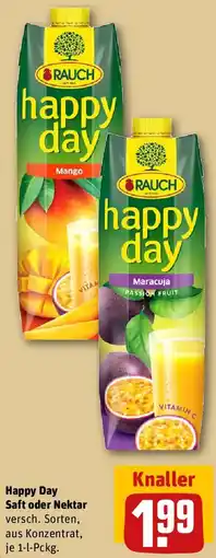 REWE RAUCH Happy Day Saft oder Nektar Angebot