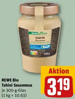 REWE REWE Bio Tahini Sesammus Angebot