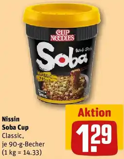 REWE Nissin Soba Cup Angebot