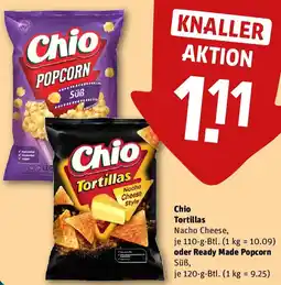 REWE Chio Tortillas oder Ready Made Popcorn Angebot