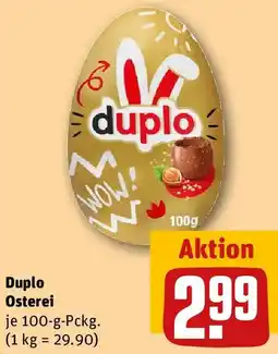 REWE Duplo Osterei Angebot