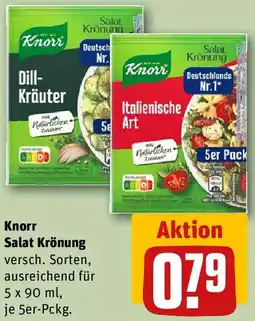 REWE Knorr Salat Krönung Angebot