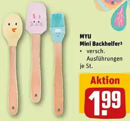 REWE MYU Mini Backhelfer Angebot