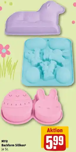 REWE MYU Backform Silikon Angebot