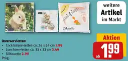 REWE Osterservietten Angebot