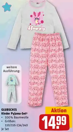 REWE GLUBSCHIS Kinder Pyjama-Set Angebot