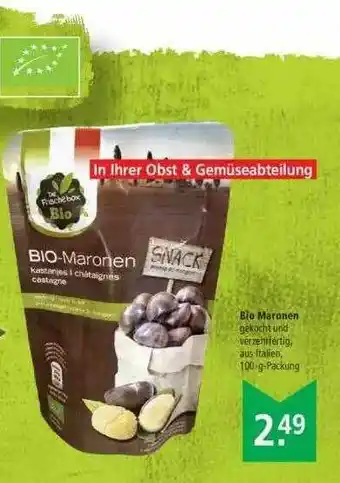 Marktkauf Bio Maronen Angebot