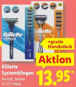 Lidl Gillette Systemklingen Angebot