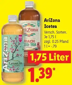 Lidl AriZona Icetea Angebot
