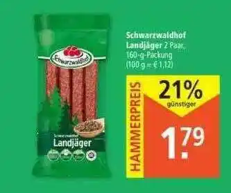 Marktkauf Schwarzwaldhof Landjäger Angebot