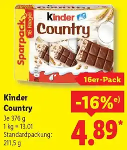 Lidl Kinder Country Angebot