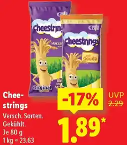 Lidl Cheestrings Angebot