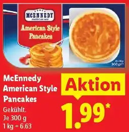 Lidl McEnnedy American Style Pancakes Angebot