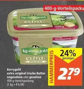 Marktkauf Kerrygold Extra Original Irische Butter Ungesalzen Oder Gesalzen Angebot