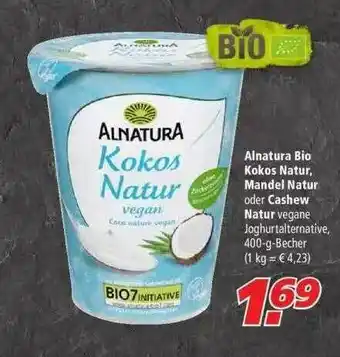 Marktkauf Alnatura Bio Kokos Natur, Mandel Natur Oder Cashew Natur Angebot