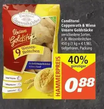 Marktkauf Conditorei Coppenrath & Wiese Unsere Goldstücke Angebot