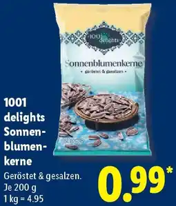 Lidl 1001 delights Sonnenblumenkerne Angebot
