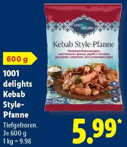 Lidl 1001 delights Kebab Style Pfanne Angebot
