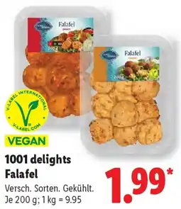 Lidl 1001 delights Falafel Angebot