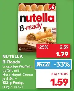 Kaufland NUTELLA B-Ready Angebot
