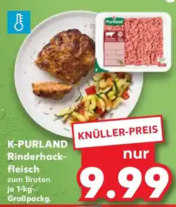 Kaufland K-PURLAND Rinderhack fleisch Angebot