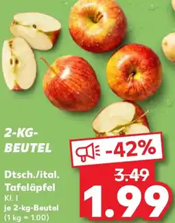 Kaufland Dtsch./ital. Tafeläpfel Angebot