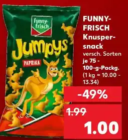 Kaufland FUNNY- FRISCH Knusper snack Angebot