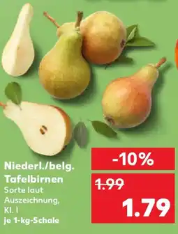 Kaufland Niederl./belg. Tafelbirnen Angebot