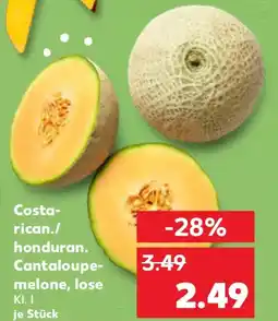 Kaufland Costarican./ honduran. Cantaloupe melone, lose Angebot