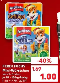 Kaufland FERDI FUCHS Mini-Würstchen Angebot