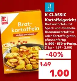 Kaufland K-CLASSIC Kartoffelgericht Angebot