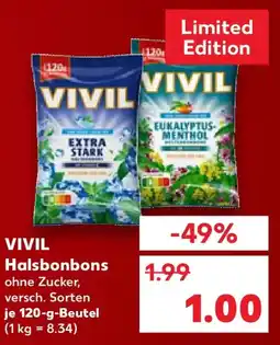 Kaufland VIVIL Halsbonbons Angebot
