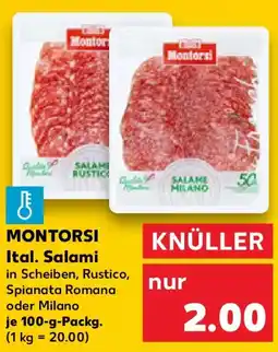 Kaufland MONTORSI Ital. Salami Angebot