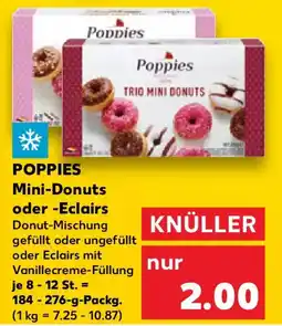Kaufland POPPIES Mini-Donuts oder Eclairs Angebot