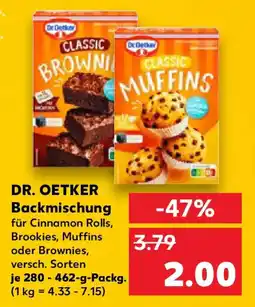 Kaufland DR. OETKER Backmischung Angebot